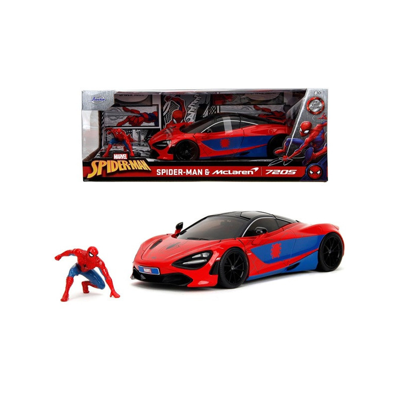 JADA Spiderman McLaren 1:24 + fig 9335764314