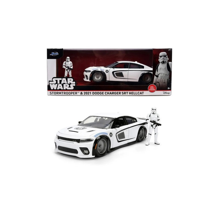 JADA Star Wars Dodge Charger RT 1:24+fig 933647831