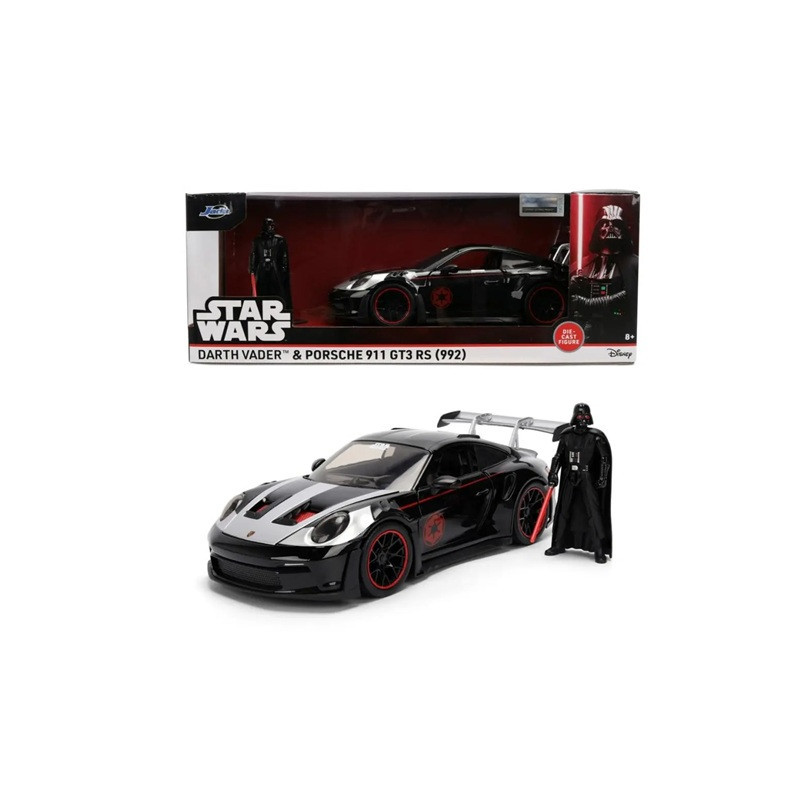 JADA Star Wars Porsche 911 GT3 1:24+fig 9336477314