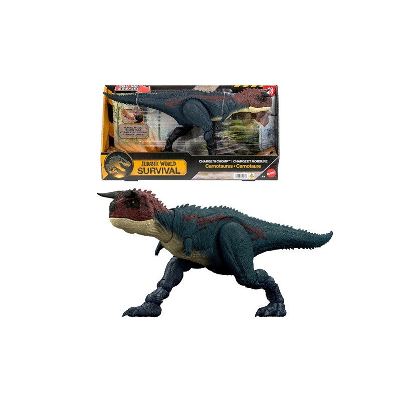 JURASSIC WORLD Karnotaur 43cm z dźw JKG85 /2