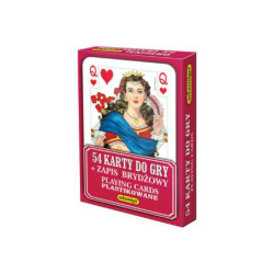 Karty do gry - 54 listkowe Adamigo 04577