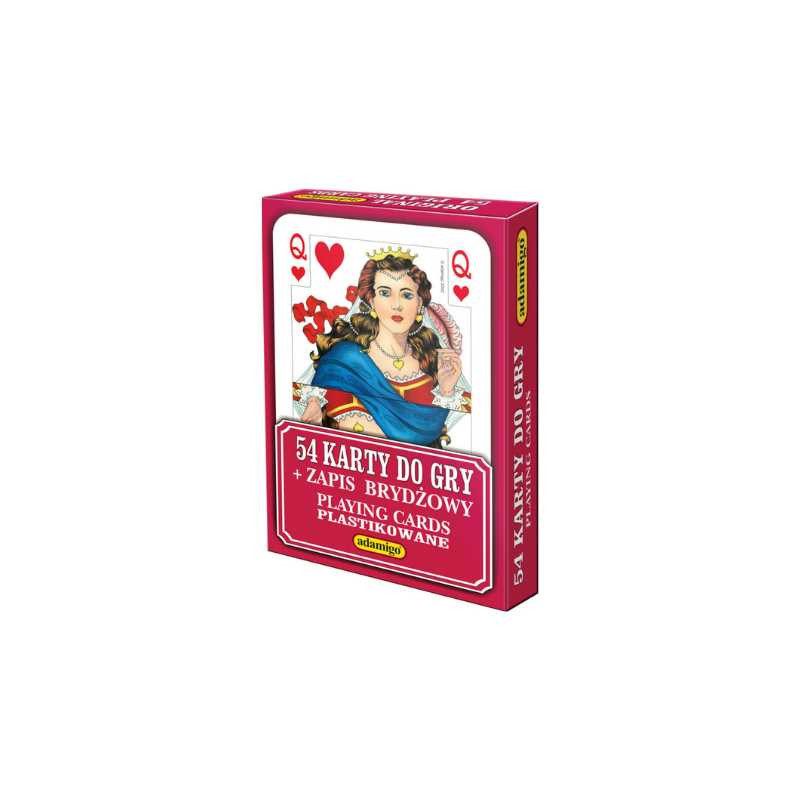 Karty do gry - 54 listkowe Adamigo 04577