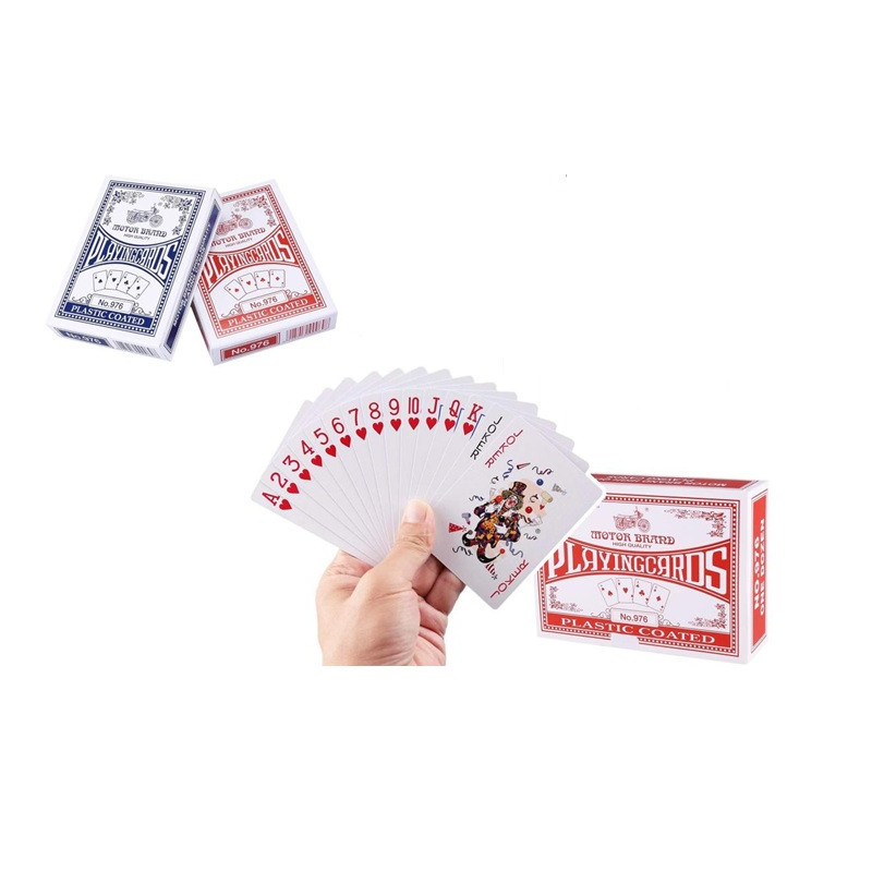 Karty do gry 54szt plastikowe A-1789 93725