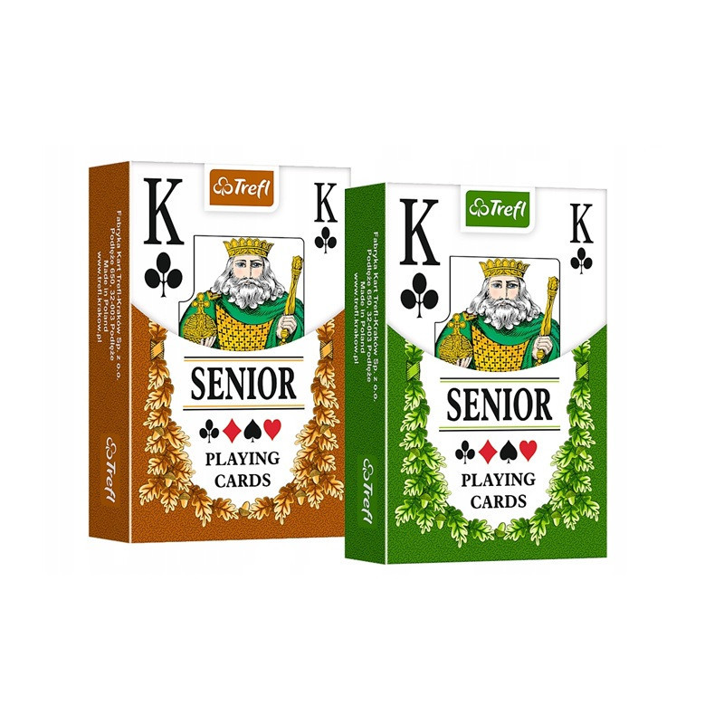 Karty do gry 55 listków ClassicSenior 12/op 49178
