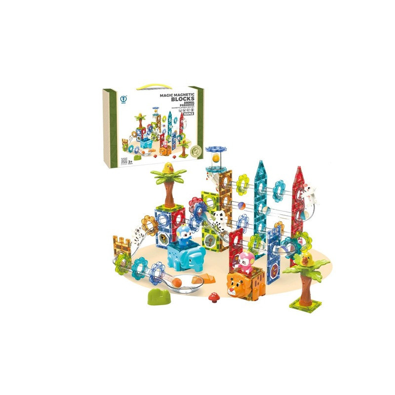 Klocki magnetyczne tor 151el A-1269 92230