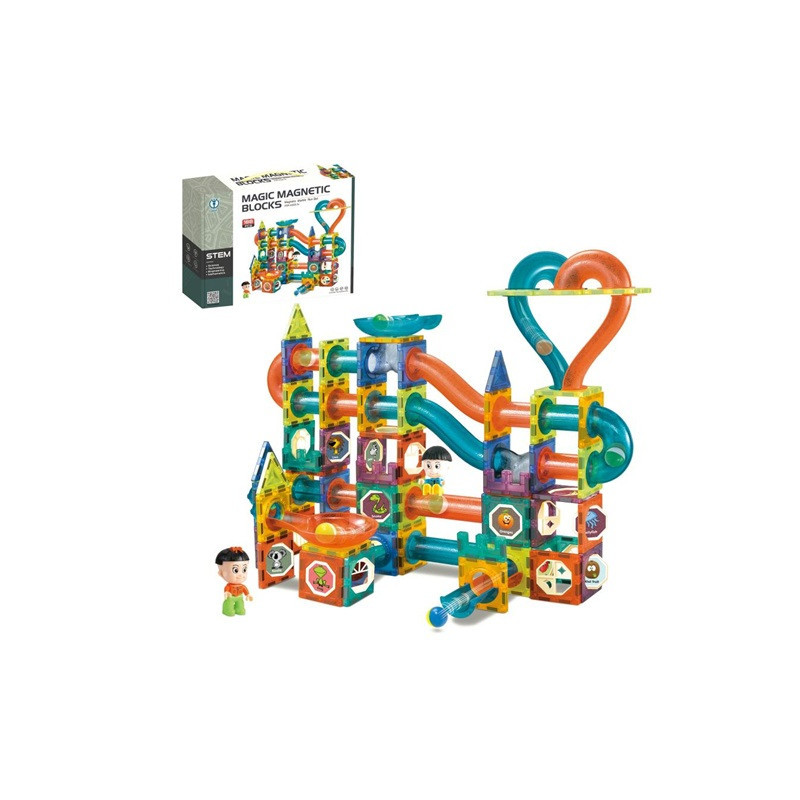 Klocki magnetyczne tor 188el A-1255 92216