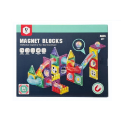 Klocki magnetyczne tor z piłkami G9081 24876