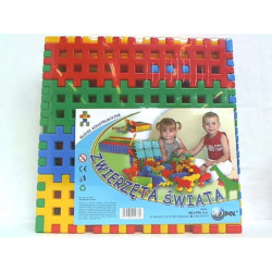 Klocki Zwierzęta świata 25760