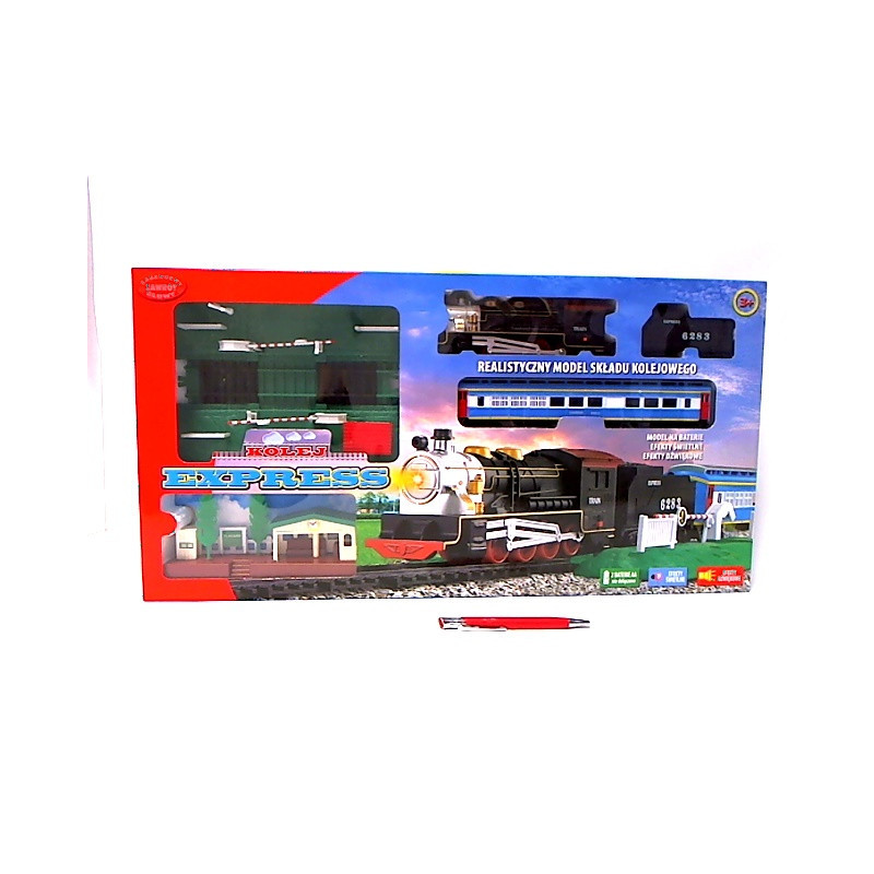 Kolejka express n/bat + przejazd kolej.00285 02858