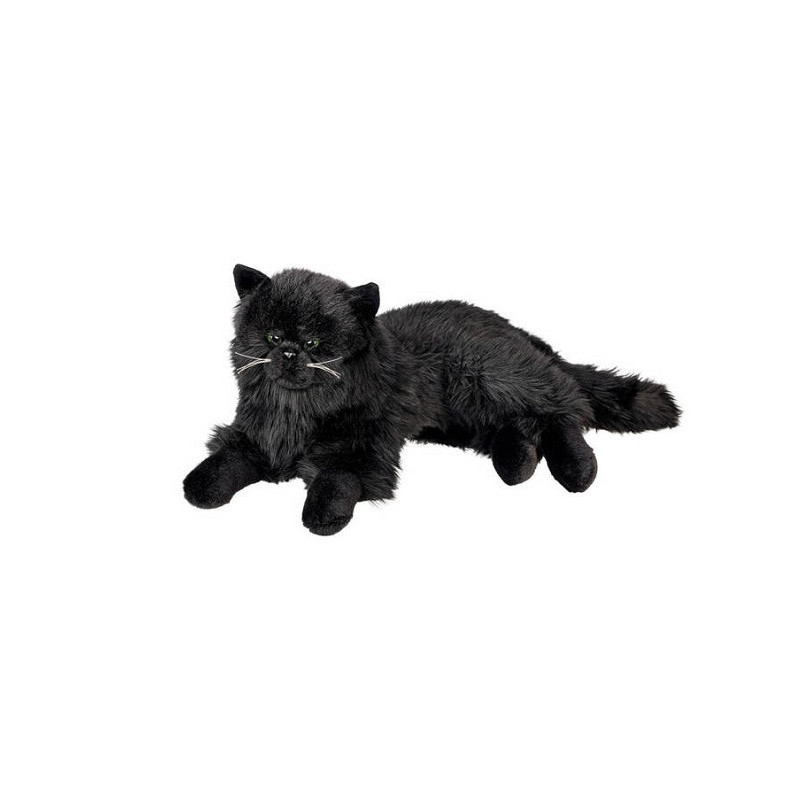 Kot perski leżący czarny 36cm 14104 23223