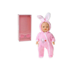 Lalka bobas kombinezonie 40cm PL box 64992