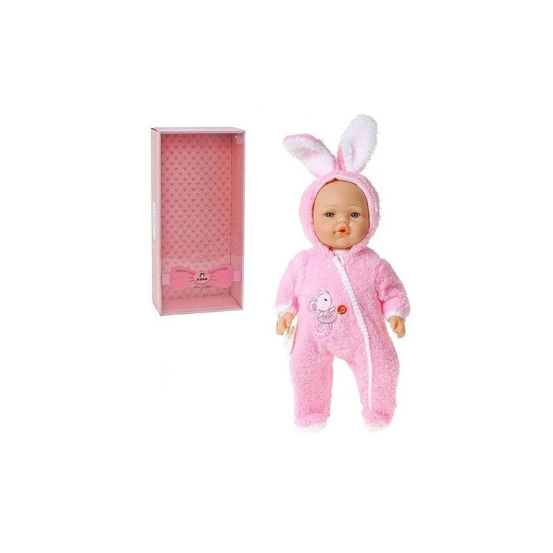 Lalka bobas kombinezonie 40cm PL box 64992
