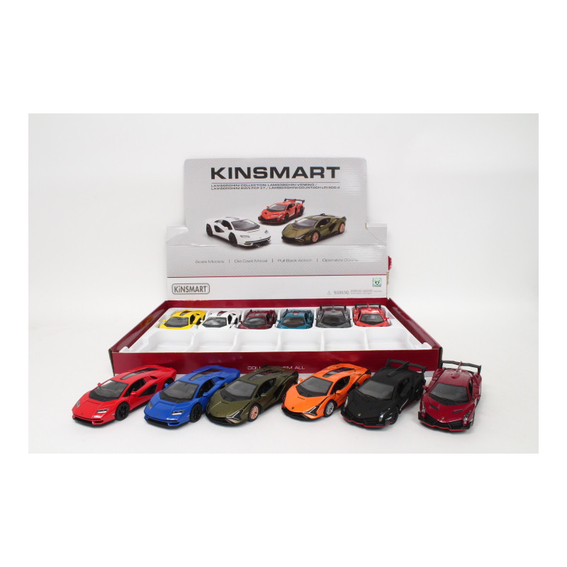 Lamborghini collection 13cm 12/disp HXKT267 41279