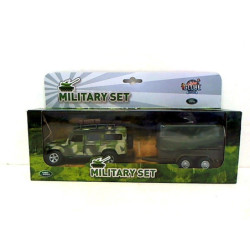 Land Rover wojskowy z przyczepą 520027 07823