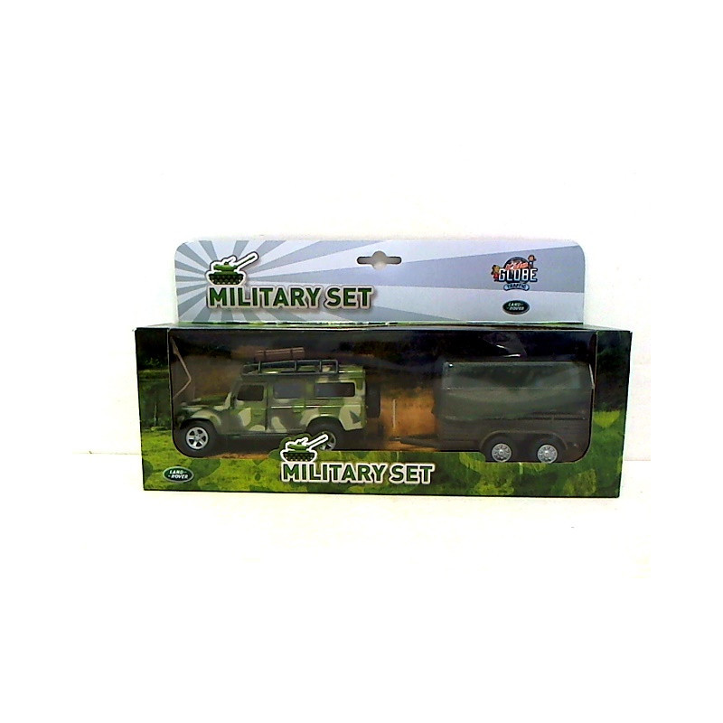 Land Rover wojskowy z przyczepą 520027 07823