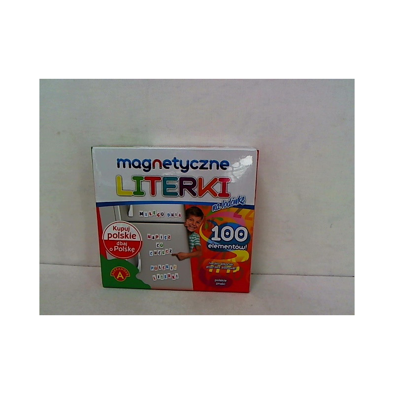 Literki magnetyczne na lodówkę 08111