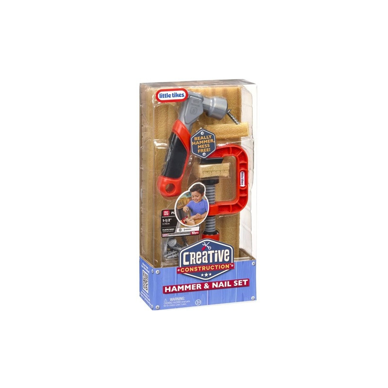 LITTLE TIKES CreativeConstr.Hammer_Nail Set 643248