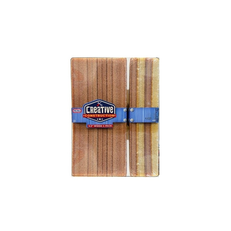 LITTLE TIKES CreativeConstr.Wood 4pak 644900