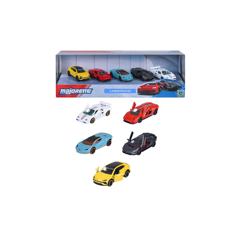 Majorette Lamborghini 5pak pojazdów 8502105001