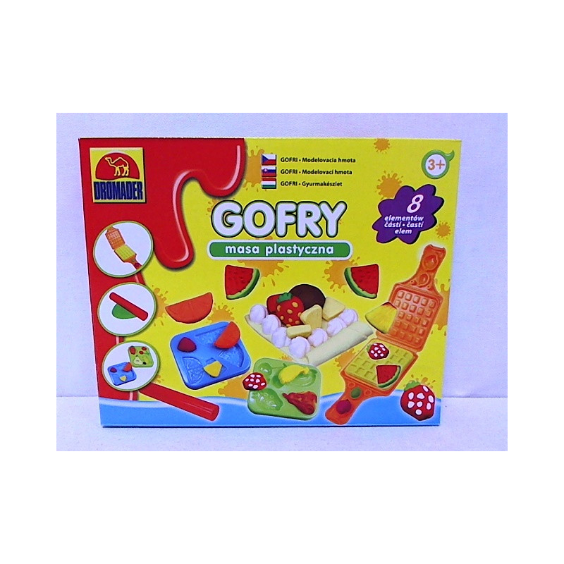 Masa plastyczna - gofry 43846 38464