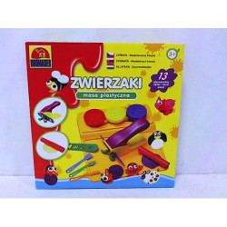 Masa plastyczna - zwierzaki 43863 38631