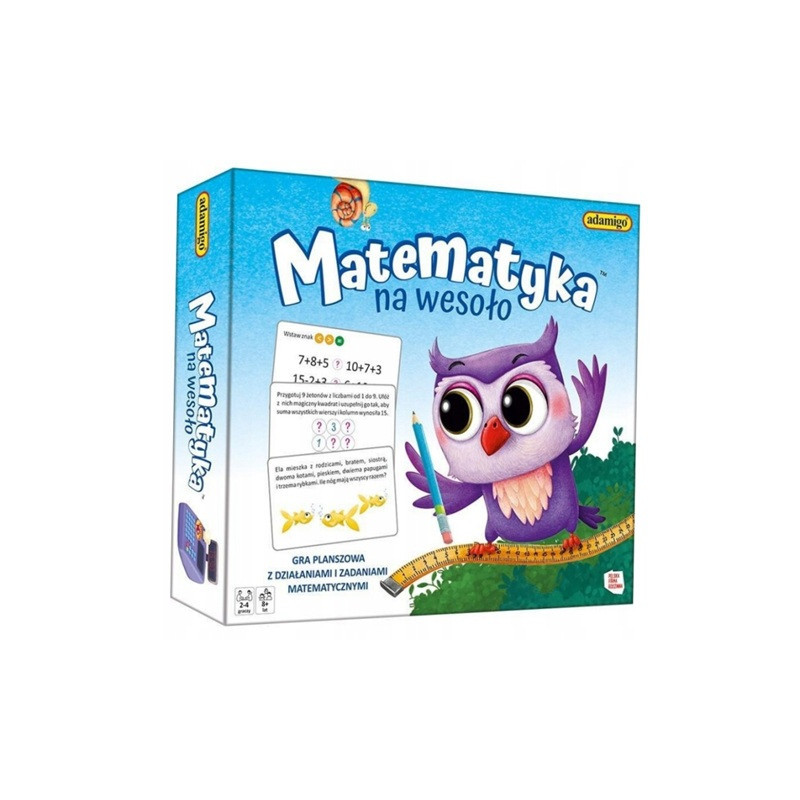 Matematyka na wesoło gra edukacyjna 08117