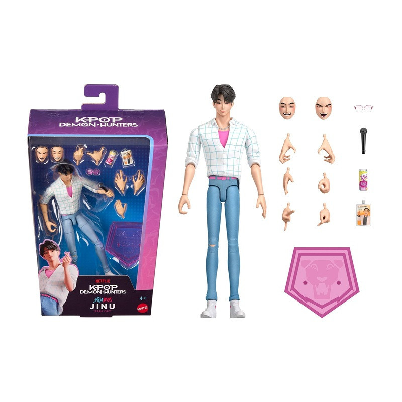 MATTEL K-POP Demon Hunters Jinu figurka JRY33