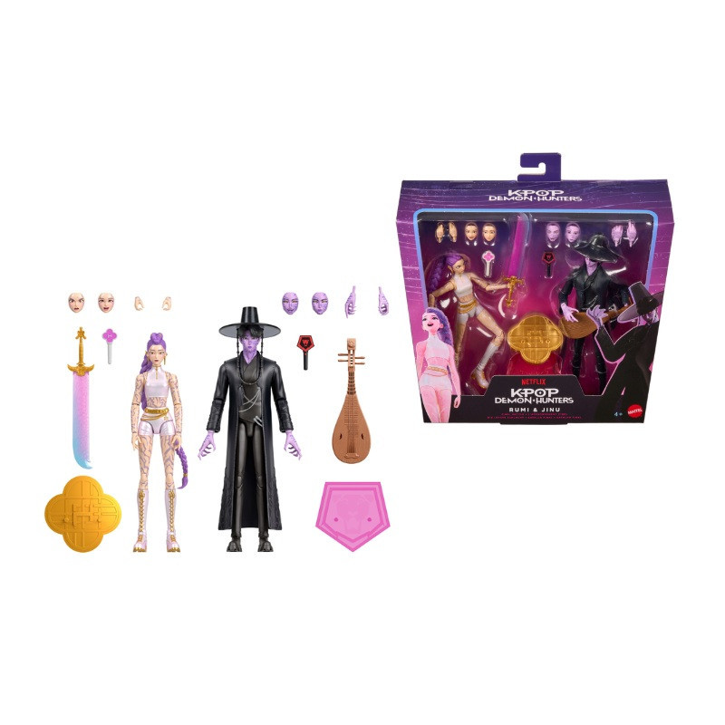 MATTEL K-POP Demon Hunters Rumi_Jinu 2pak JRY40