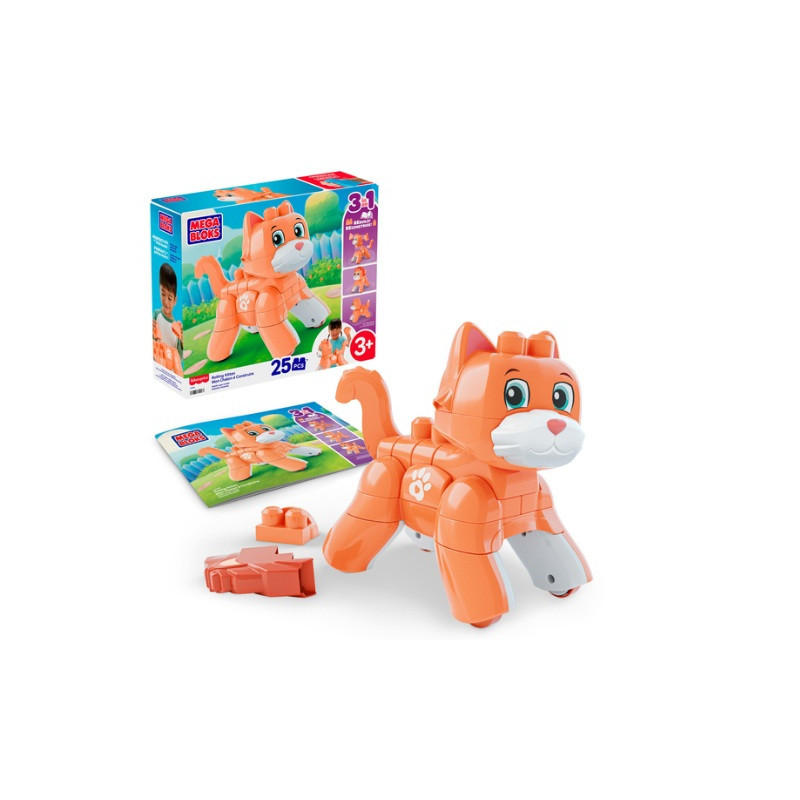 MEGA BLOKS jeżdżący kotek do zbudowania JMK86 /2