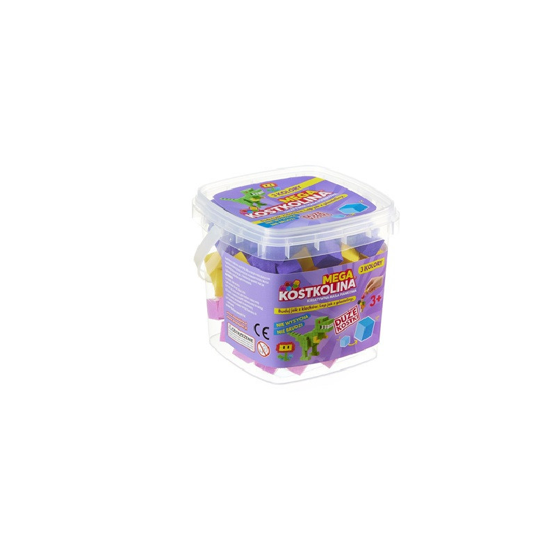 Mega kostkolina purple 3kol wiaderko 31553