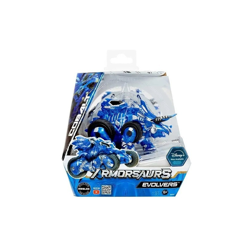 MGA Armorsaurs Evolver-Cobalt 556459