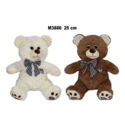 Miś M-3886 2kol 25cm 176394