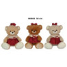 Miś M-3903 w sukience 3kol 32cm 177094
