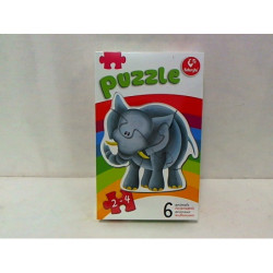 Moje pierwsze puzzle - Zwierzątka 2 Słoń 60314
