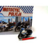 Motocykl policja 13cm św/dźw napęd HKG104 31409
