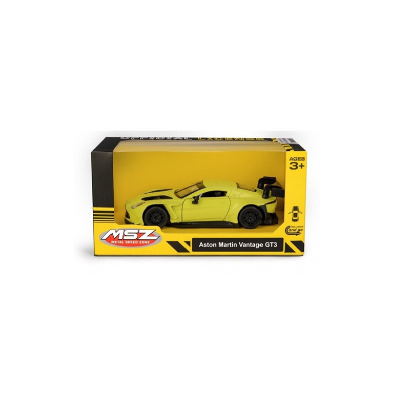 MSZ model Aston Martin Vantage żółty św/dźw 03455