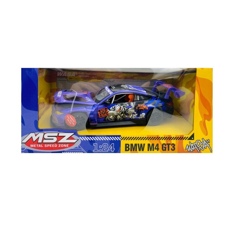 MSZ model BMW M4 GT3 fiolet.św/dźw 68296A 00751