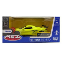MSZ model Chevrolet Corvette C8 żółty św/dźw 03448