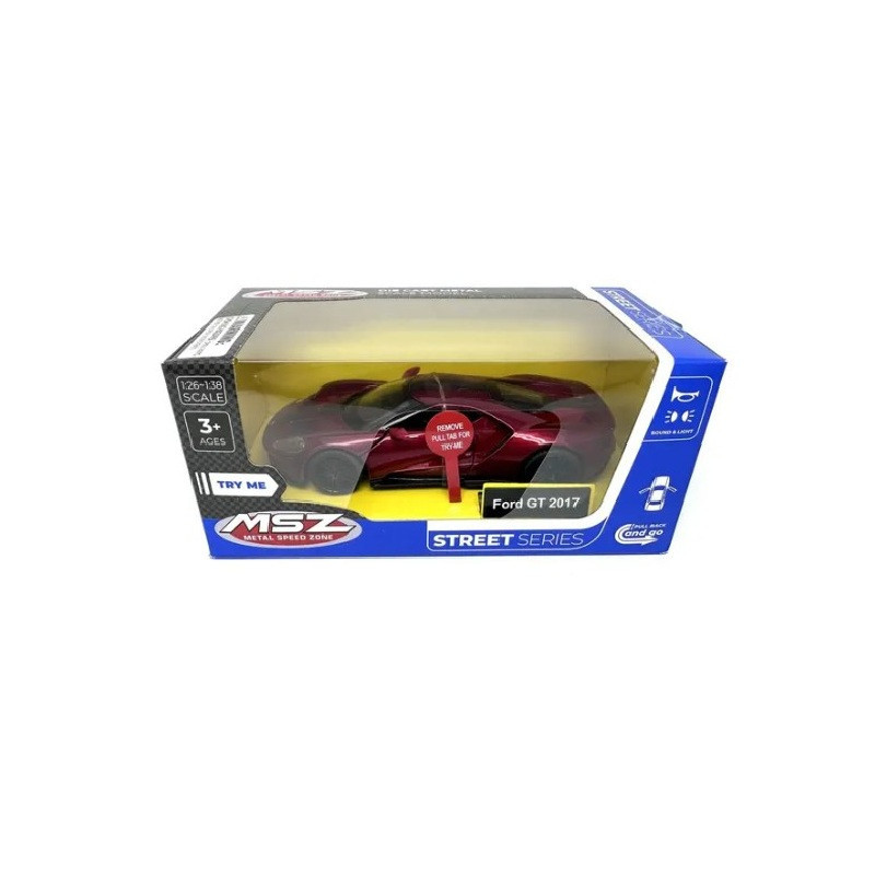 MSZ model Ford GT 2017 czerwony św/dźw 25747