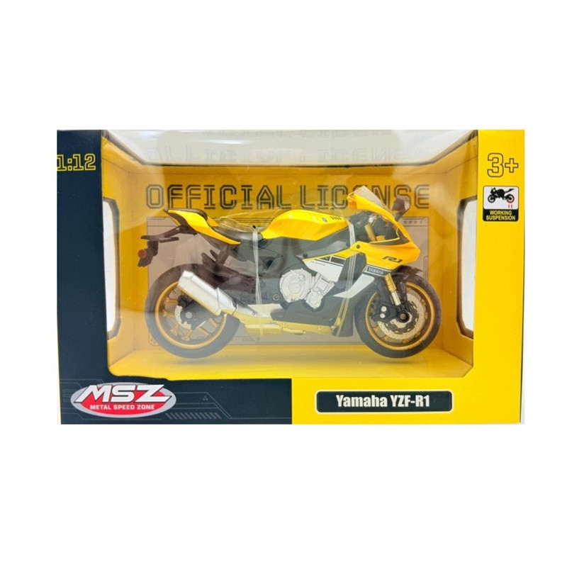 MSZ model Yamaha YZF-R1 żółty 26140