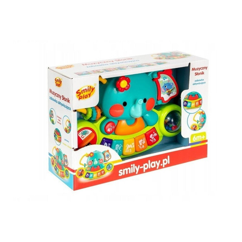 Muzyczny słonik SmilyPlay SP84769 47692