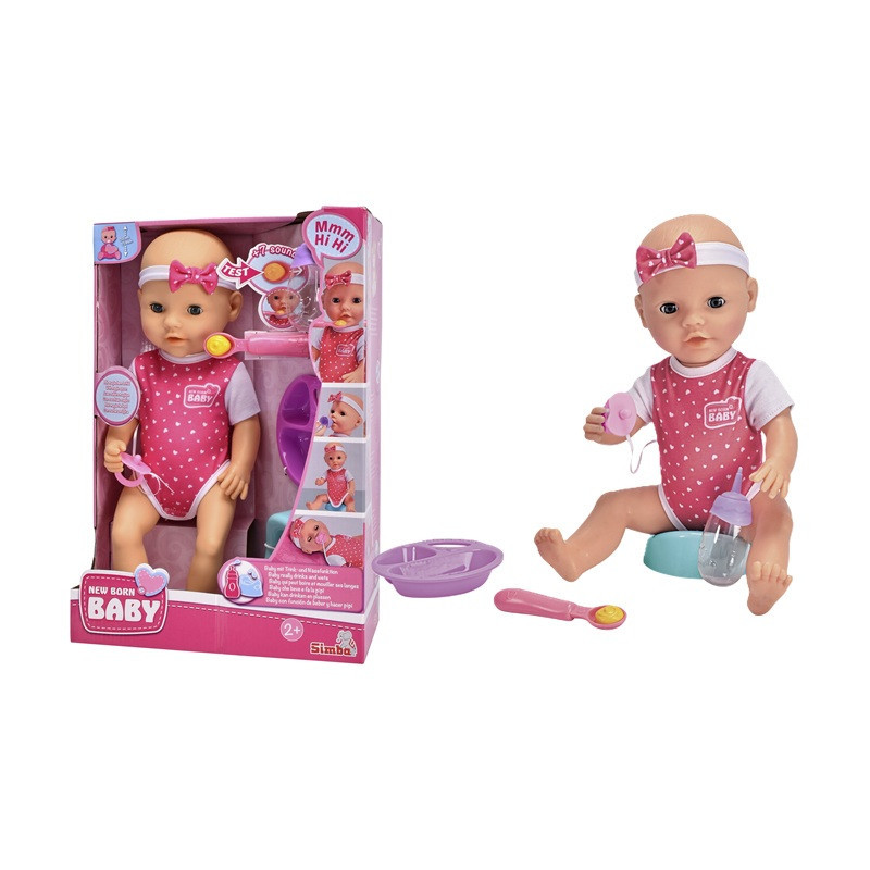 New Born Baby Głodny bobas 38cm 503-0518