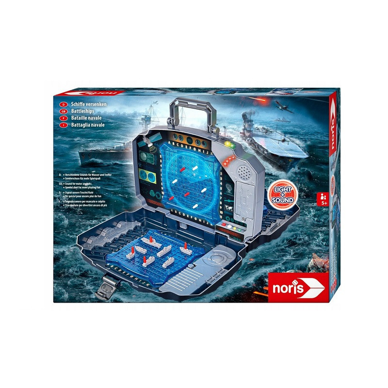 NORIS elektroniczna gra w okręty 610-4435
