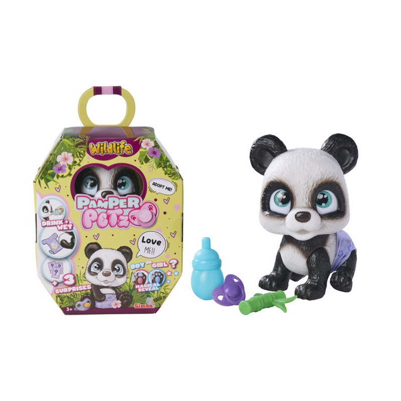PAMPER PETZ panda z pieluszkowego gangu 595-0054