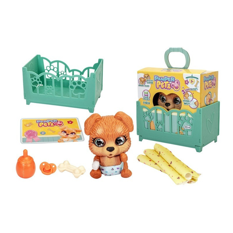 PAMPER PETZ Szczeniaczek z łóżeczkiem 595-0212
