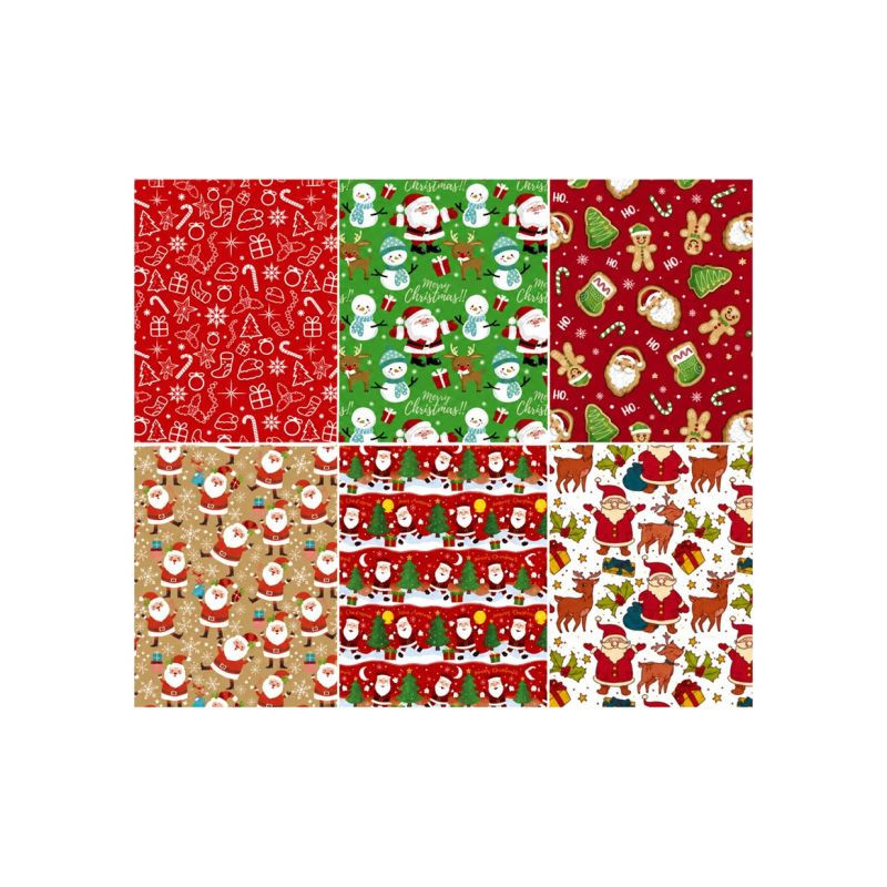 Papier świąteczny WK 22656 60gr(200x70) 66960