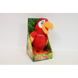 Papuga z głosem 20cm chodząca 660218 49205