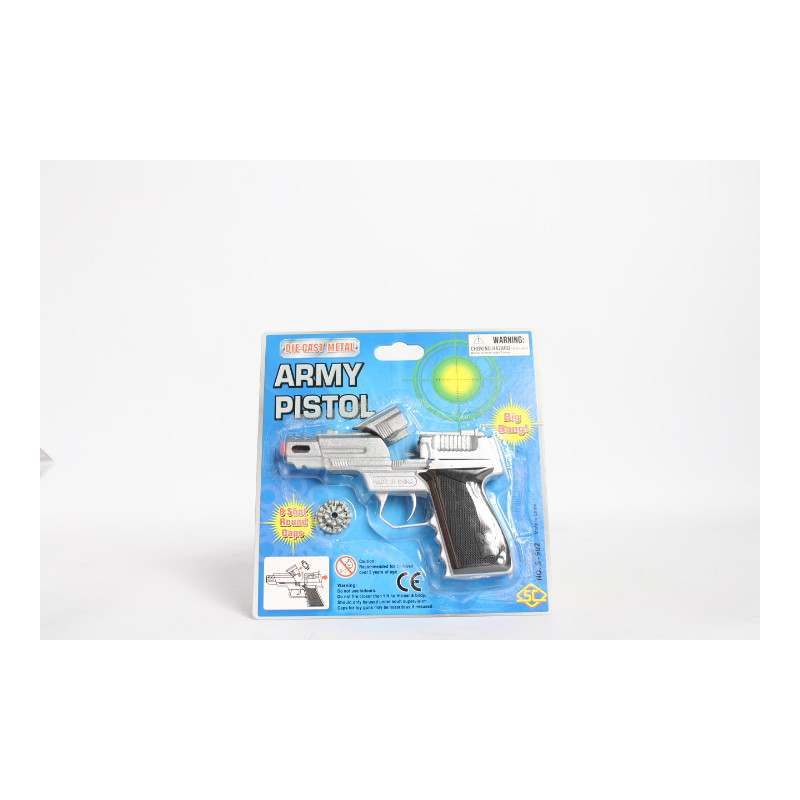 Pistolet na spłonkę metalowy A-0284 26627