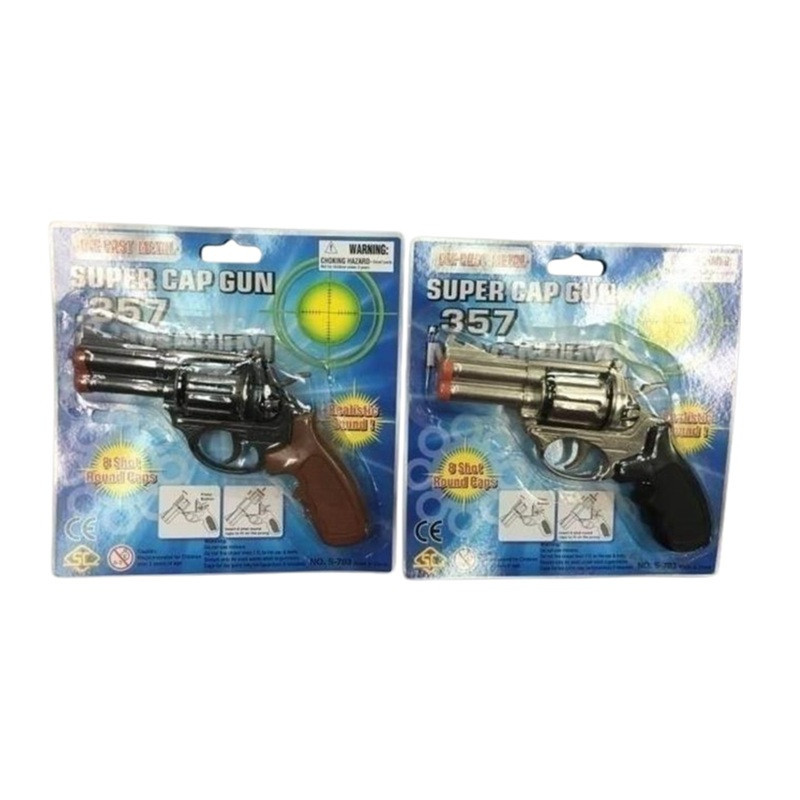 Pistolet na spłonkę metalowy S-703 06055
