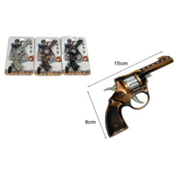 Pistolet na spłonkę metalowy Z11070 04485